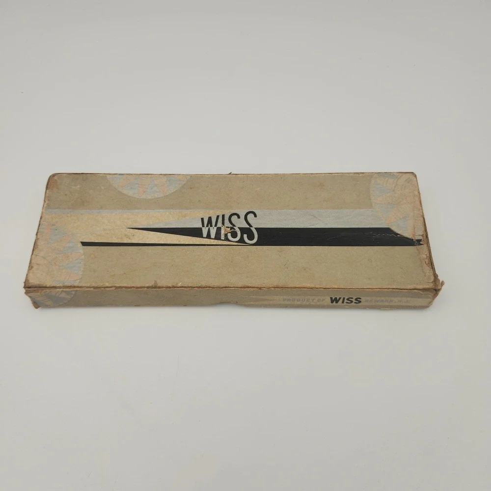 Vintage‎ Wiss Model C Pinking Shears Made in USA with Original Box and Manual